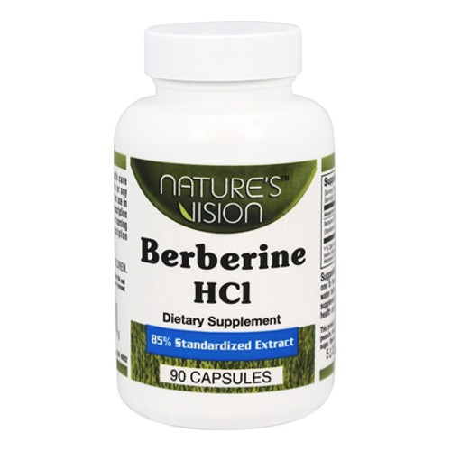 Nature's Vision Berberine HCL 400mg Extract 90 cap